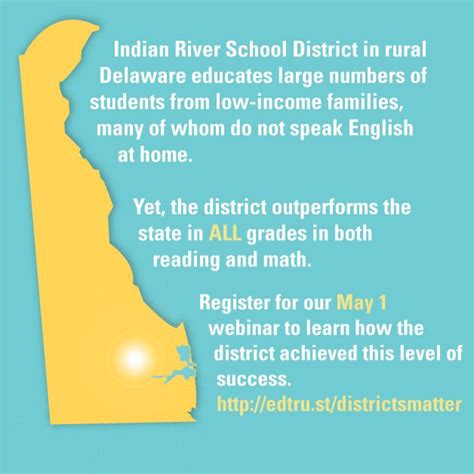 Indian River School District in rural Delaware educates large numbers ...