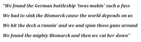 "Sink the Bismarck" by Johnny Horton - Song Meanings and Facts