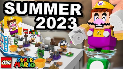 NEW Lego Super Mario WARIO STARTER COURSE! | Custom Mario Set - YouTube