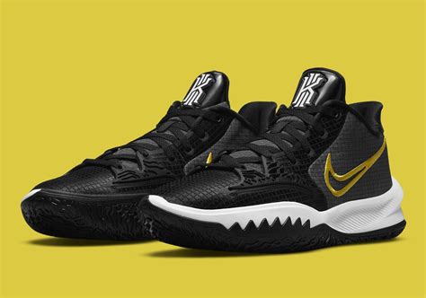 Nike Kyrie Low 4 Black Gold CW3985-001 | SneakerNews.com