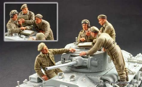 News: Hobby Fan British Valentine Tank Crew | planetFigure | Miniatures