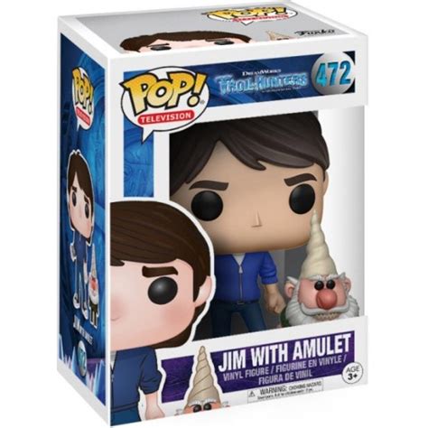 Funko POP Jim with Amulet (Trollhunters) #472