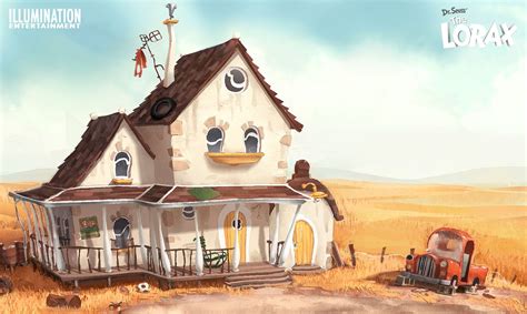 Gregory Georges | Visual development, The lorax, Family house