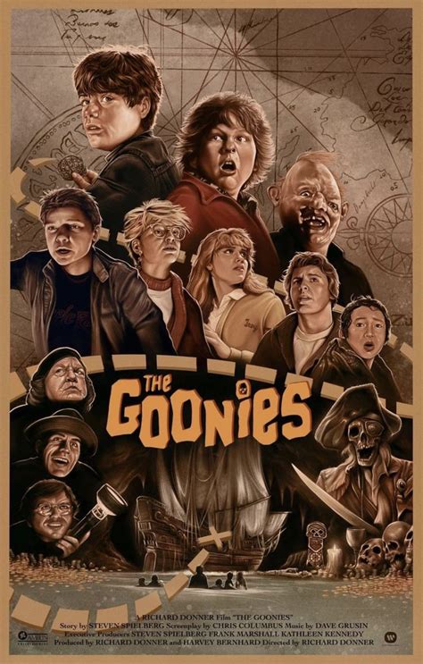 The Goonies (1985) [950 x 1500] | Goonies poster, Old movie posters ...