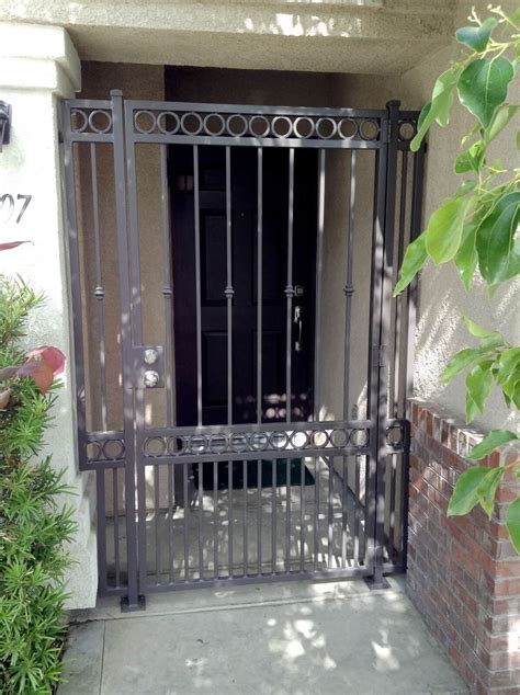 Wrought Iron Patio Door Gates