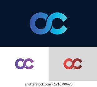 Oc Logo Vector Design Illustration Vector Stock Vector (Royalty Free ...