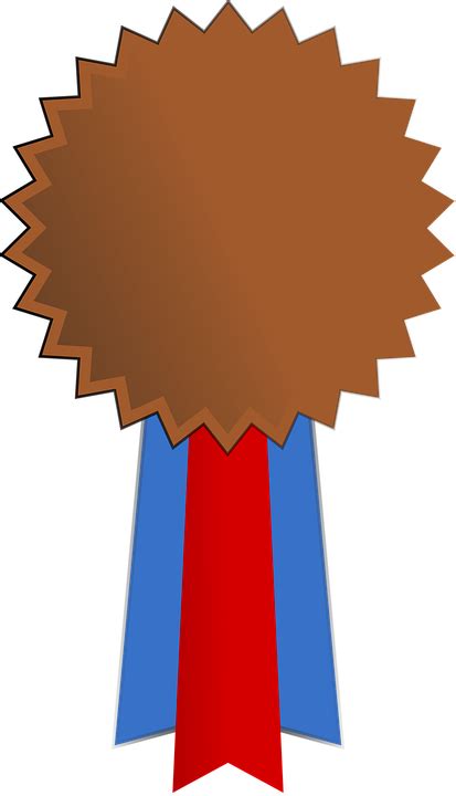 Ribbon Bronze Medal · Free vector graphic on Pixabay