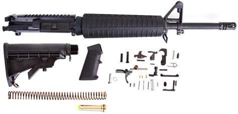 Del-ton AR-15 A3 .223/5.56 NATO 16" Mid Length Parts Kit | Gunwinner