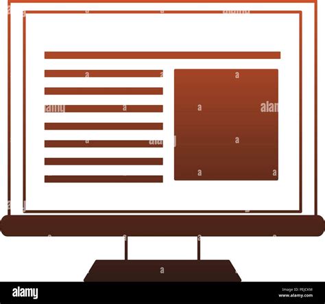 Computer screen technology red lines Stock Vector Image & Art - Alamy