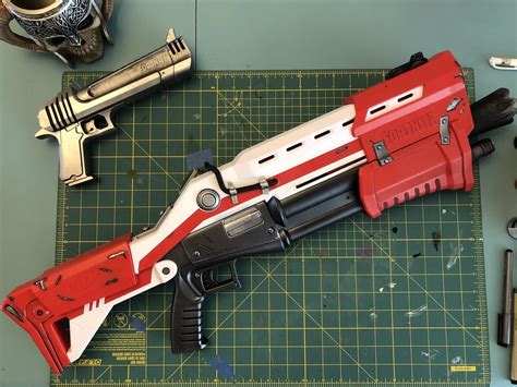 Nerf TS BOSSMERG-12 Fortnite Tactical Shotgun Default Wrap Paint Job. : r/FortNiteBR