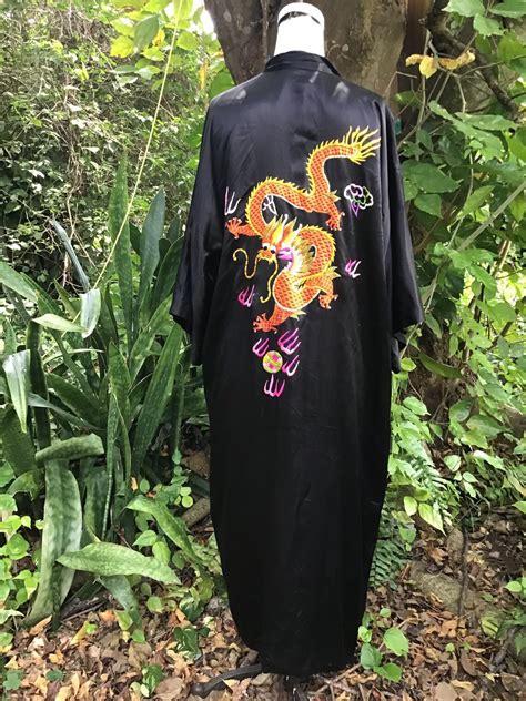 Vintage Silk Chinese Robe - Etsy Australia