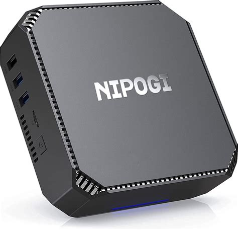 NiPoGi Mini PC: Windows 10 Pro, 8GB DDR4, 256GB SSD, Dual Band Wi-Fi ...