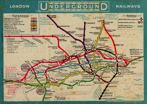 The London Underground turns 150. See how the tube map has changed — Quartz