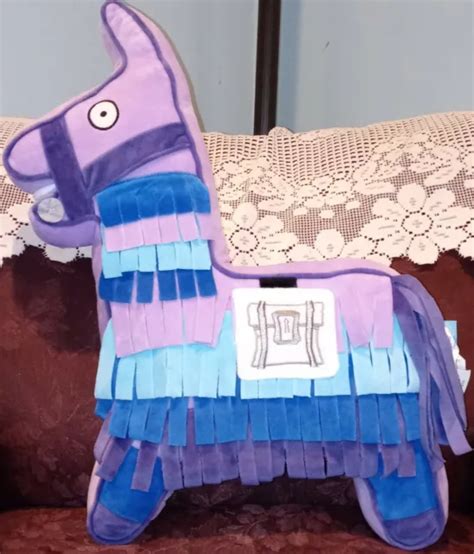 19& FORTNITE LOOT Lama Plush Stuffed Animal Gamer Epic Game Pillow Bed Accent T $22.99 - PicClick