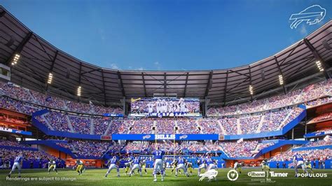 Buffalo Bills release updated artist renderings for new stadium slated to open in 2026 - Yahoo ...