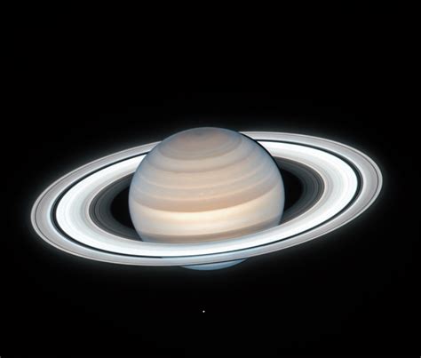 NASA Hubble Space Telescope Captures Stunning Image of Saturn and its Ring System in the ...