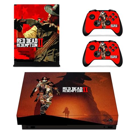 Red Dead Redemption 2 Xbox One X Skin Sticker Cover - ConsoleSkins.co