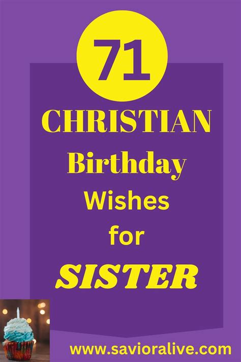 71 biblical birthday wishes for sister – Artofit