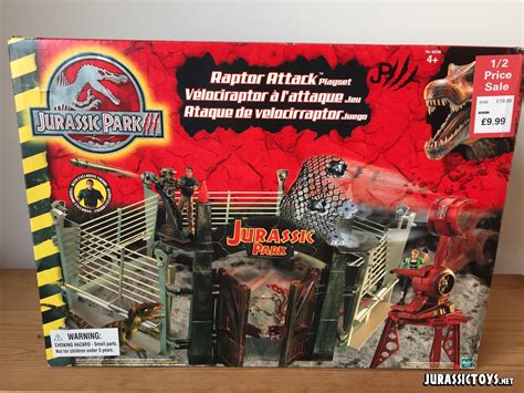 Jurassic Park III: Raptor Attack Playset - Jurassic Toys