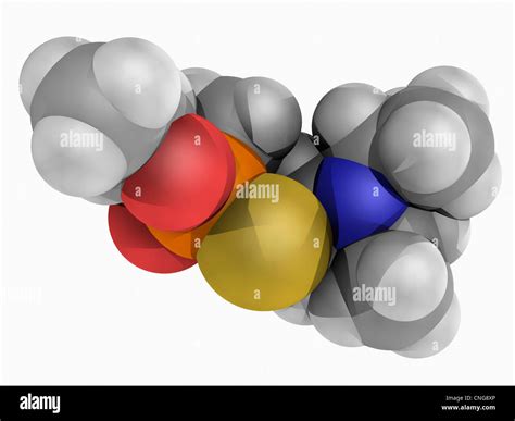 VX nerve agent molecule Stock Photo - Alamy