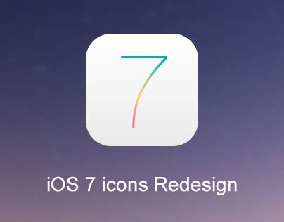 iOS 7 icons Redesign on Behance