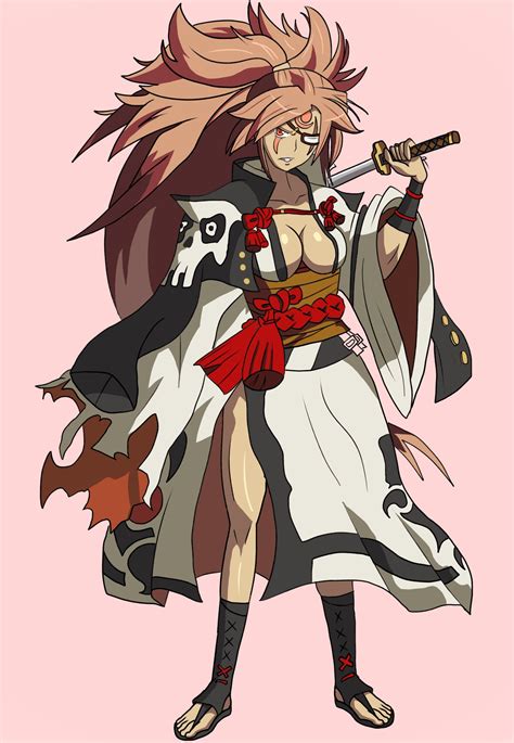 Baiken might just have the coolest character design of all time ...