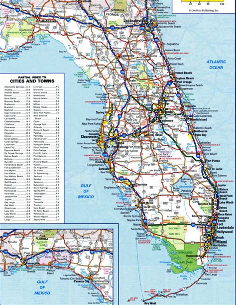 Us West Coast Counties Map Florida Road Map Beautiful Florida - Florida ...