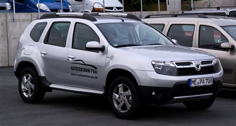 File:Dacia Duster 105 4x4 Prestige – Frontansicht, 31. Juli 2012, Heiligenhaus.jpg - Wikimedia ...