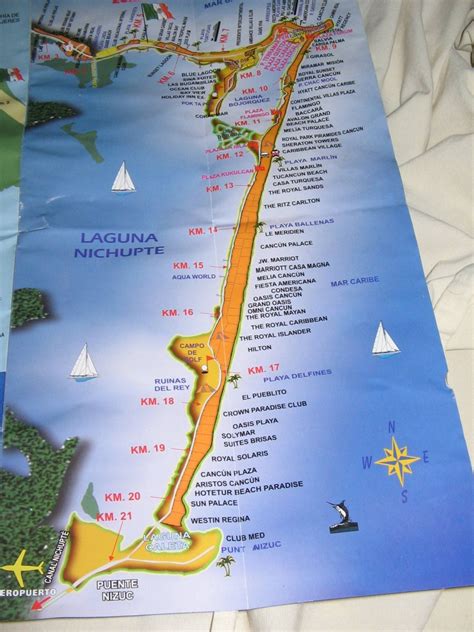 cancun hotel zone map | Amazing. An entire strip devoted to … | Flickr