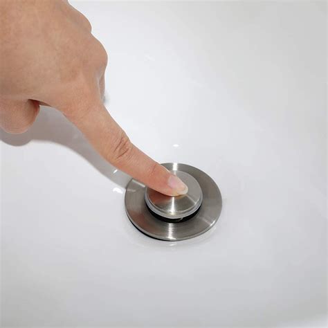 PARLOS Pop Up Drain Stopper for Bathroom Faucet Lavatory Vessel Sink w