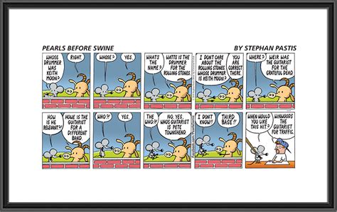 Pearls Before Swine - Oct 19th, 2014 - Who's on First? - Comic Art Print - GoComics Store