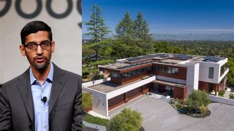 Inside Sundar Pichai's ultra-luxurious California house that has an infinity pool, wine cellar ...