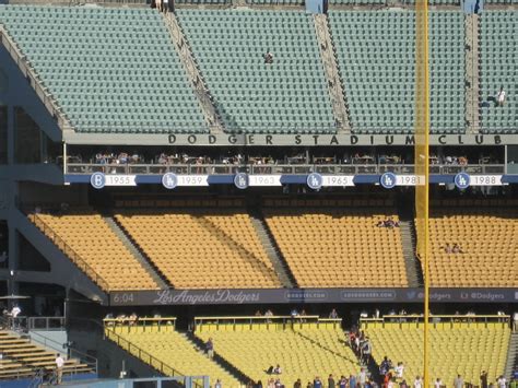 Dodger Stadium Seating Chart With Seat Numbers | Two Birds Home