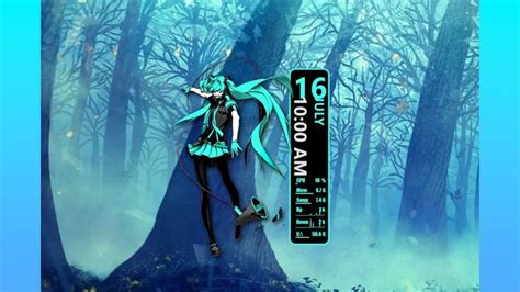 Rainmeter Anime Skin Vocalova Miku Rainmeter Skin 6 E - vrogue.co