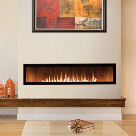 Empire Boulevard Linear Ventless Gas Fireplace - 60" | Woodland Direct