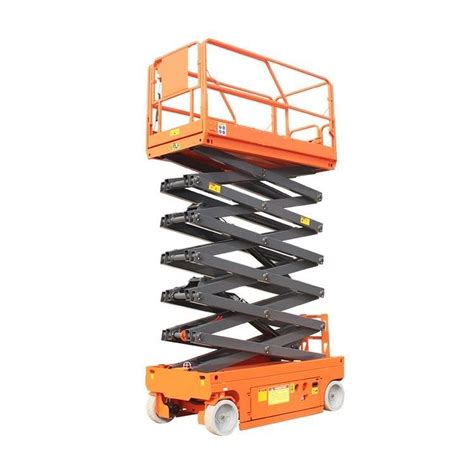 High Strength Steel Scissor Lift Aerial Work Platform For Indoor ...