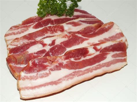 Smoked pork belly, bacon — Stock Photo © piep600 #9740807