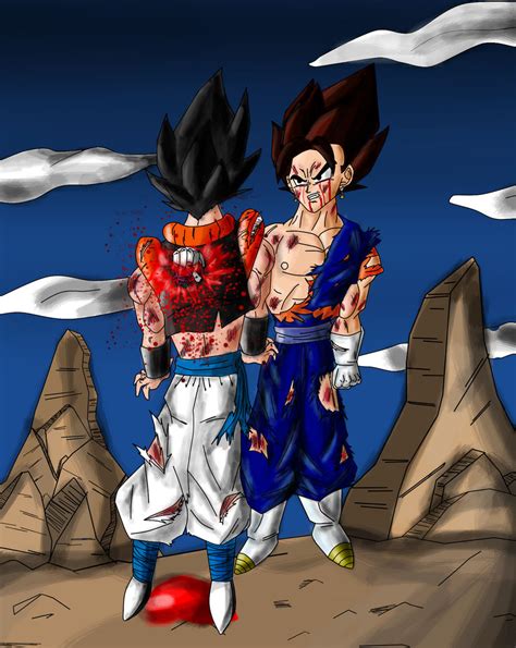 Vegito kills Gogeta by DCGIL on DeviantArt