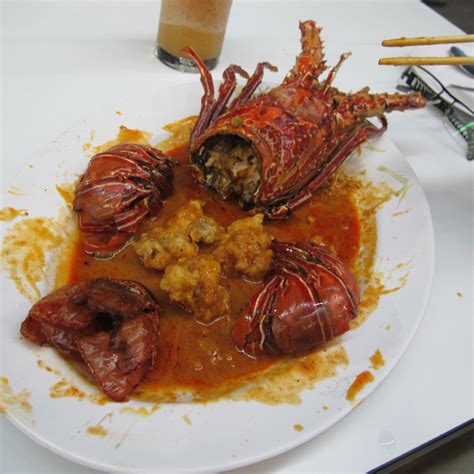 Stir-fried lobster in chili sauce | ... or what's left of it… | Flickr