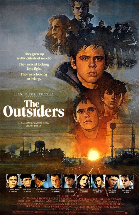 #26 'The Outsiders' (1983) | 80s movie posters, Movie posters vintage ...