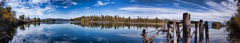 Lower Valley River panorama Photograph by Alan Anderson - Pixels