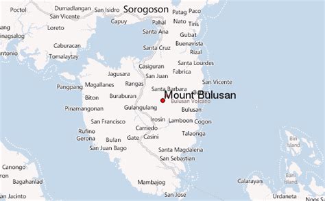 Mount Bulusan Mountain Information