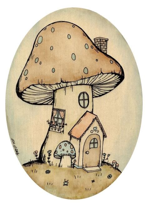 C'est du rêve | Cool art drawings, Art inspiration, Mushroom drawing