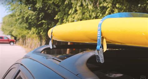 How to Strap a SUP to Your Roof Rack