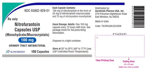 NITROFURANTOIN (nitrofurantoin- monohydrate/macrocrystals capsule