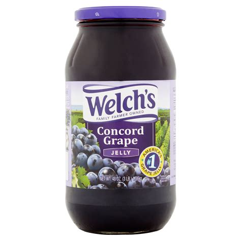 Welch's Concord Grape Jelly: Nutrition & Ingredients | GreenChoice