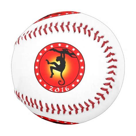 2016 Year of the Monkey Baseball | Zazzle