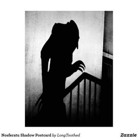 Nosferatu Shadow Postcard | Zazzle.com | Postcard, Nosferatu, Shadow