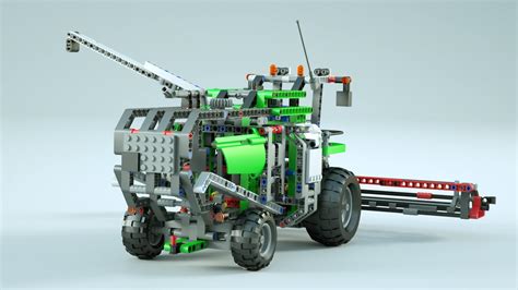 LEGO Combine Harvester - 3D Model by cat007