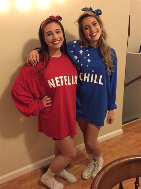 Group Halloween Costumes Netflix And Chill